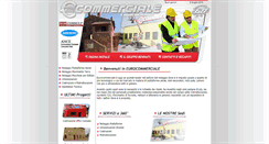 Desktop Screenshot of eurocommercialesrl.it