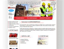 Tablet Screenshot of eurocommercialesrl.it